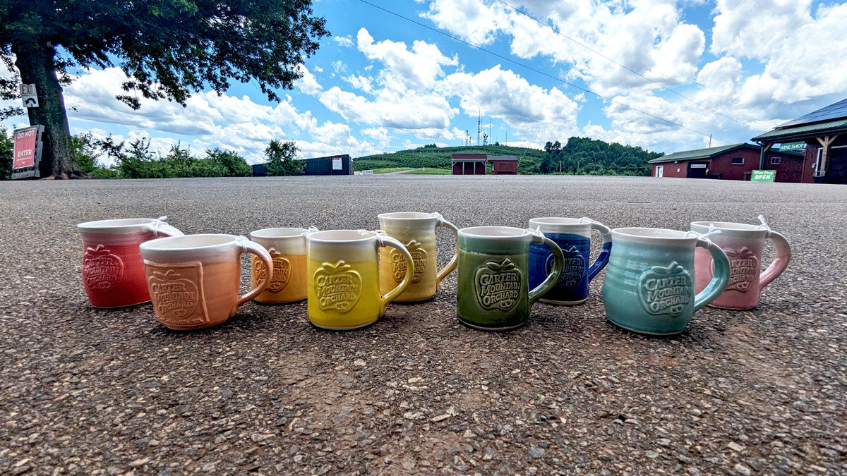 Logo mug in a rainbow of colors