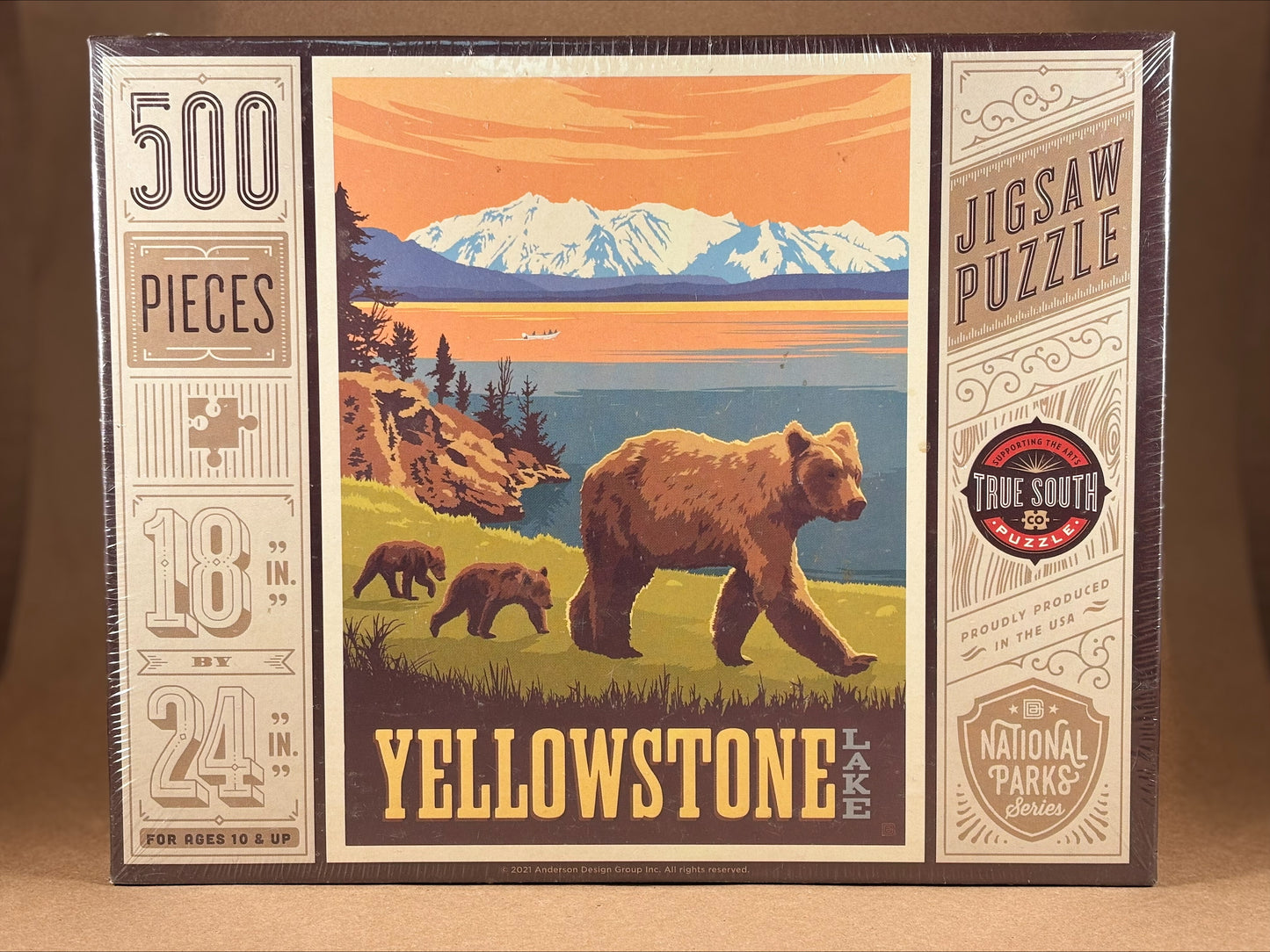 Yellowstone-Lake Puzzle