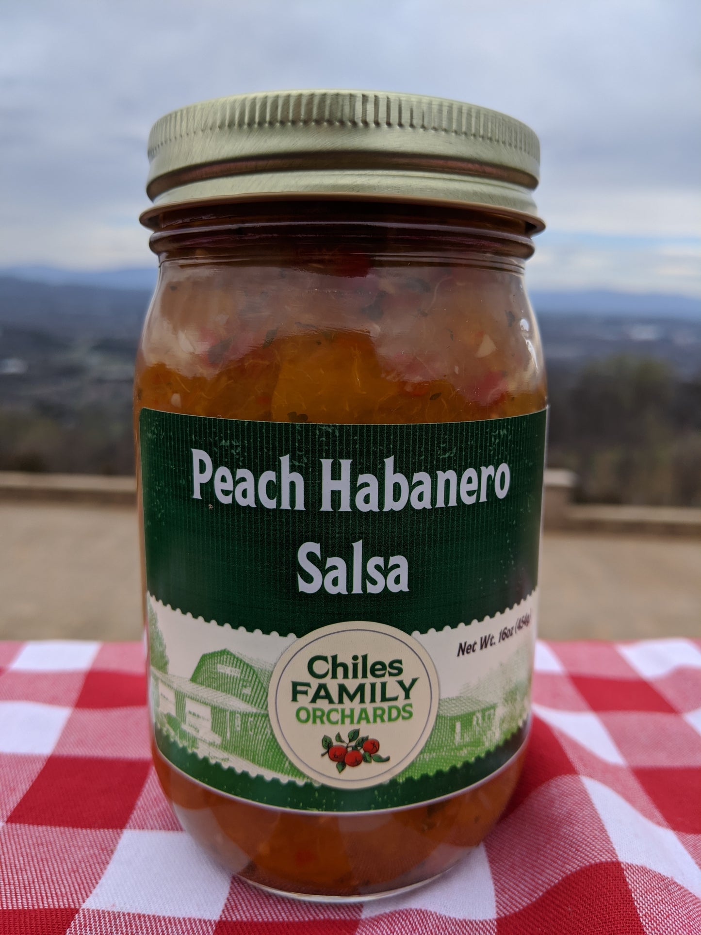 Peach Habanero Salsa