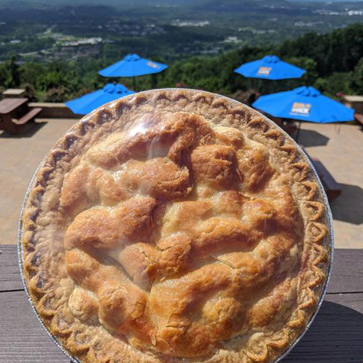 Apple pie with a view from Carter Mountain Orchard