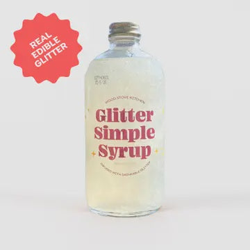 Glitter Simple Syrup 16 oz