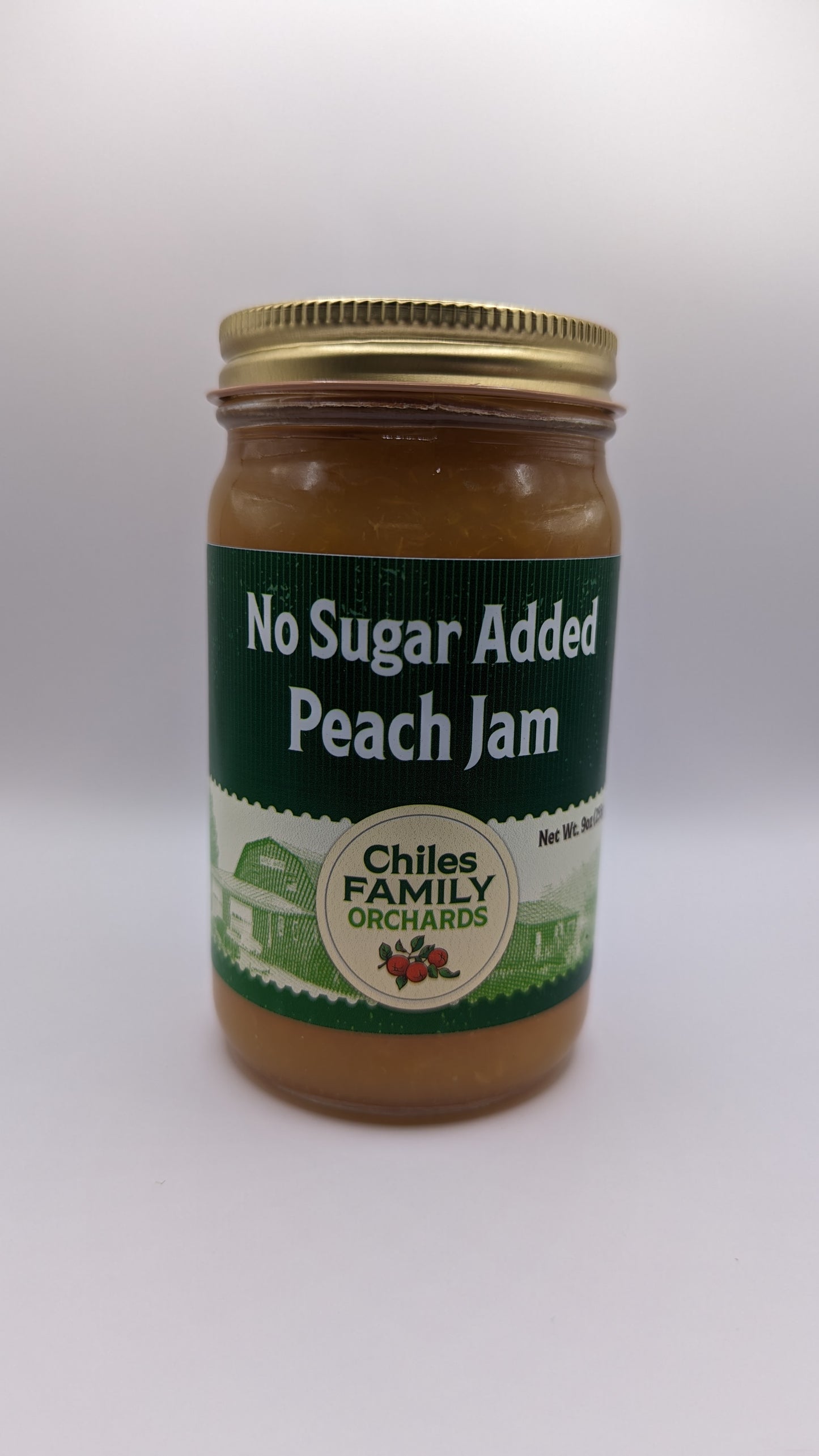 No Sugar Added Peach Jam