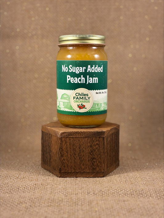 No Sugar Added Peach Jam 9 oz