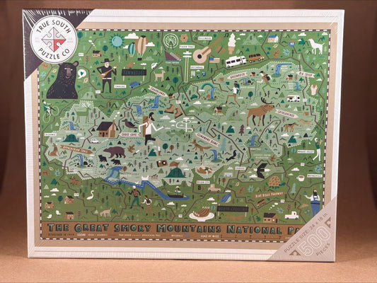 Great Smoky Mountains GSM Map
