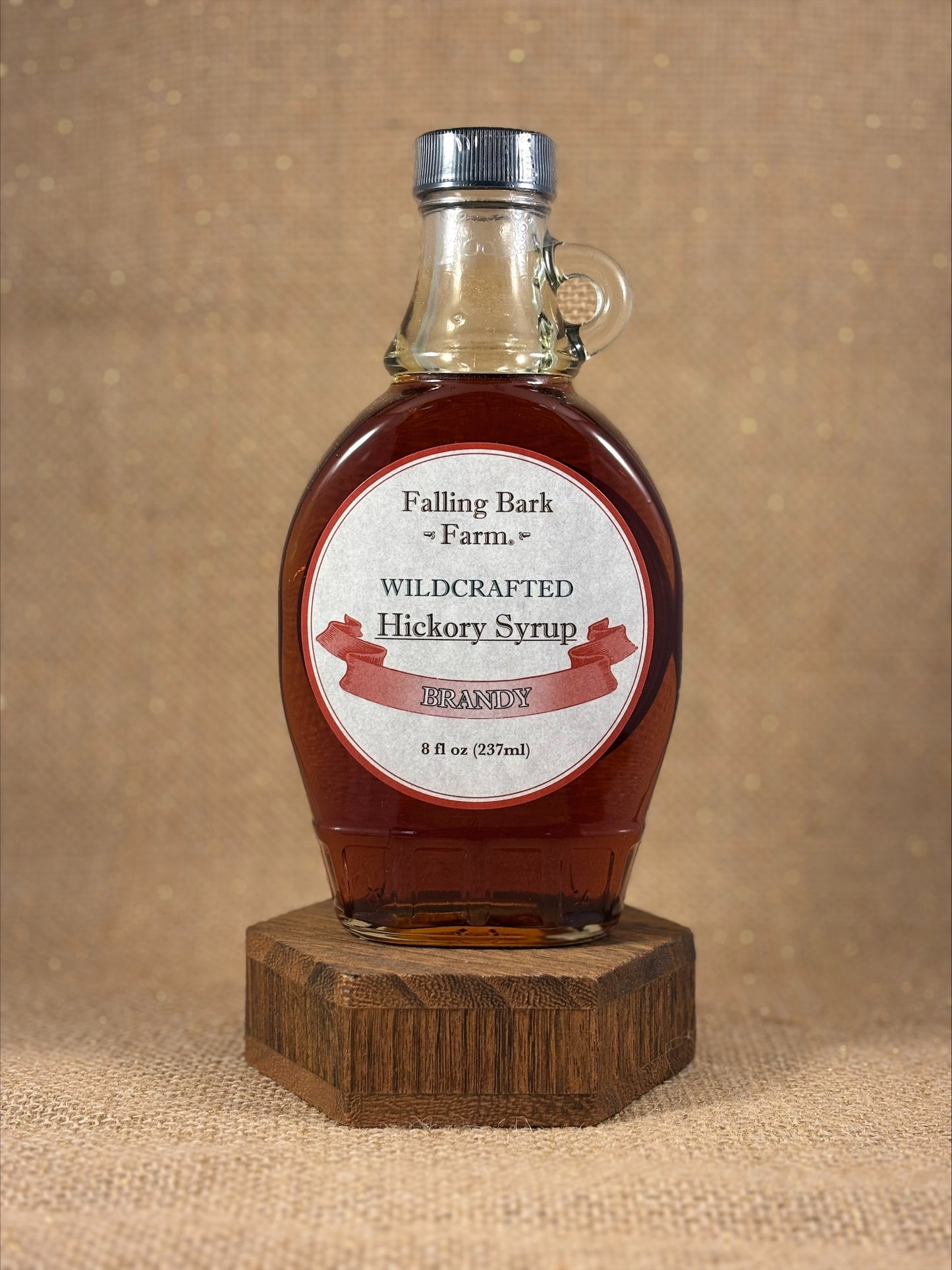 Brandy Infused Hickory Syrup