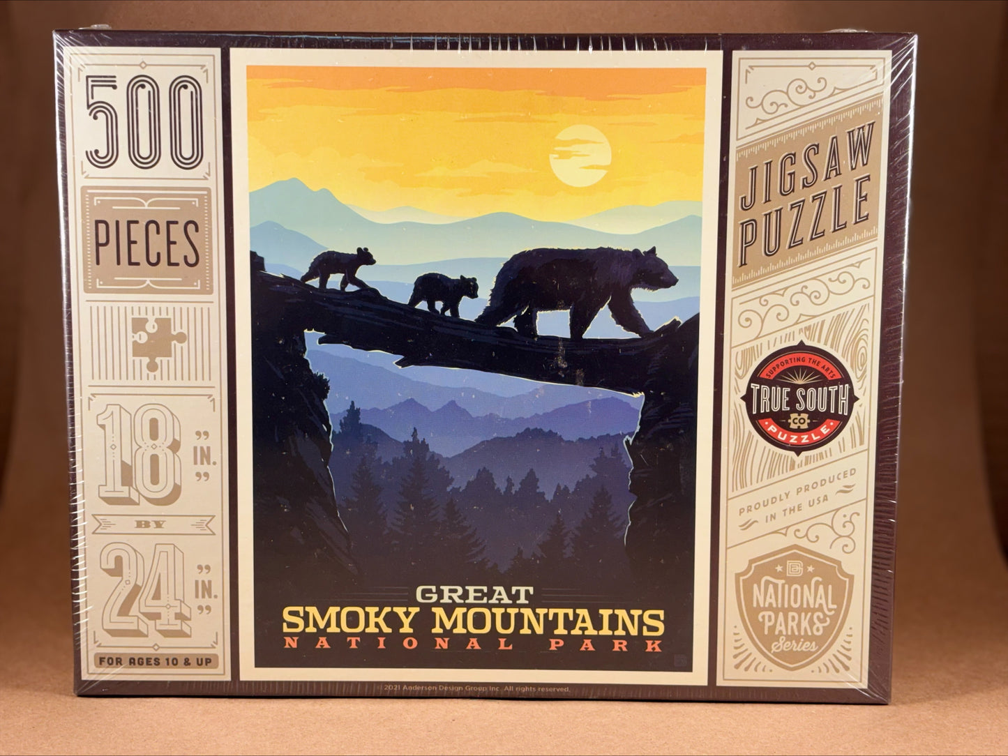 Great Smoky Mountains-Bears at Sunset