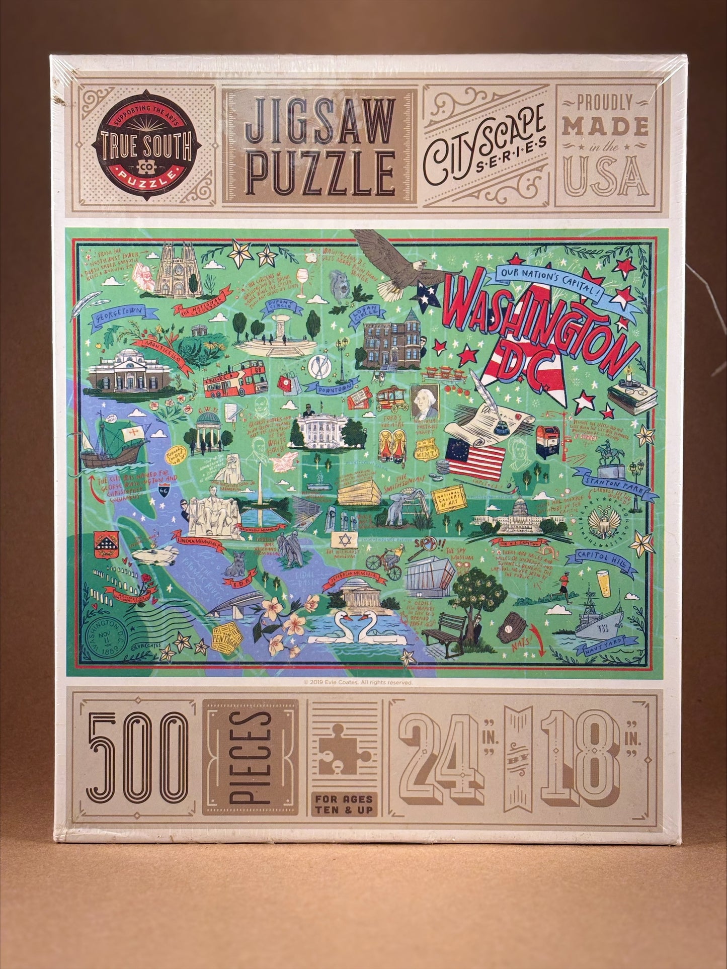Washington DC Illustrated Puzzle