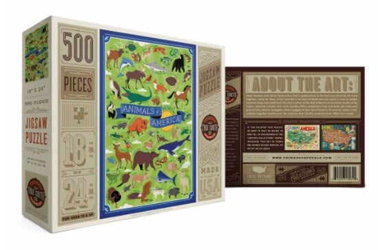 Animals of North America 500 piece Puzzle