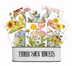 Flower Sack Kitchen Towels