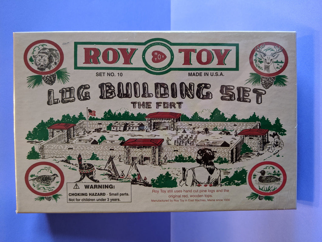 Roy Toy Log Building Set-The Fort
