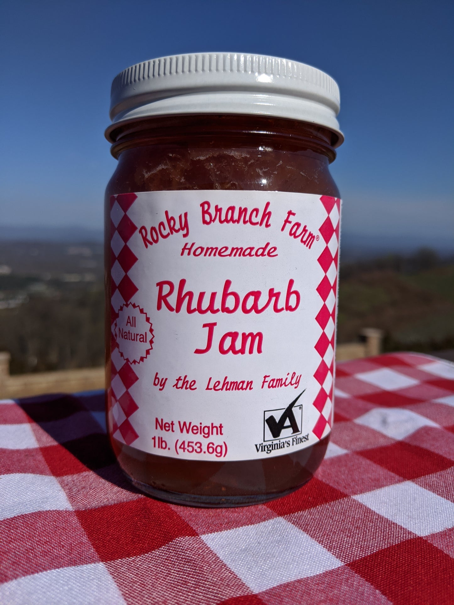 RB Rhubarb Jam