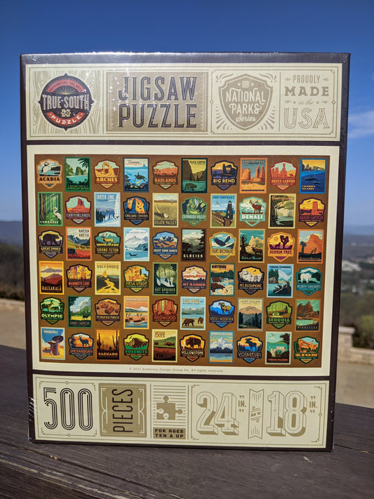 National Parks Patches Puzzle