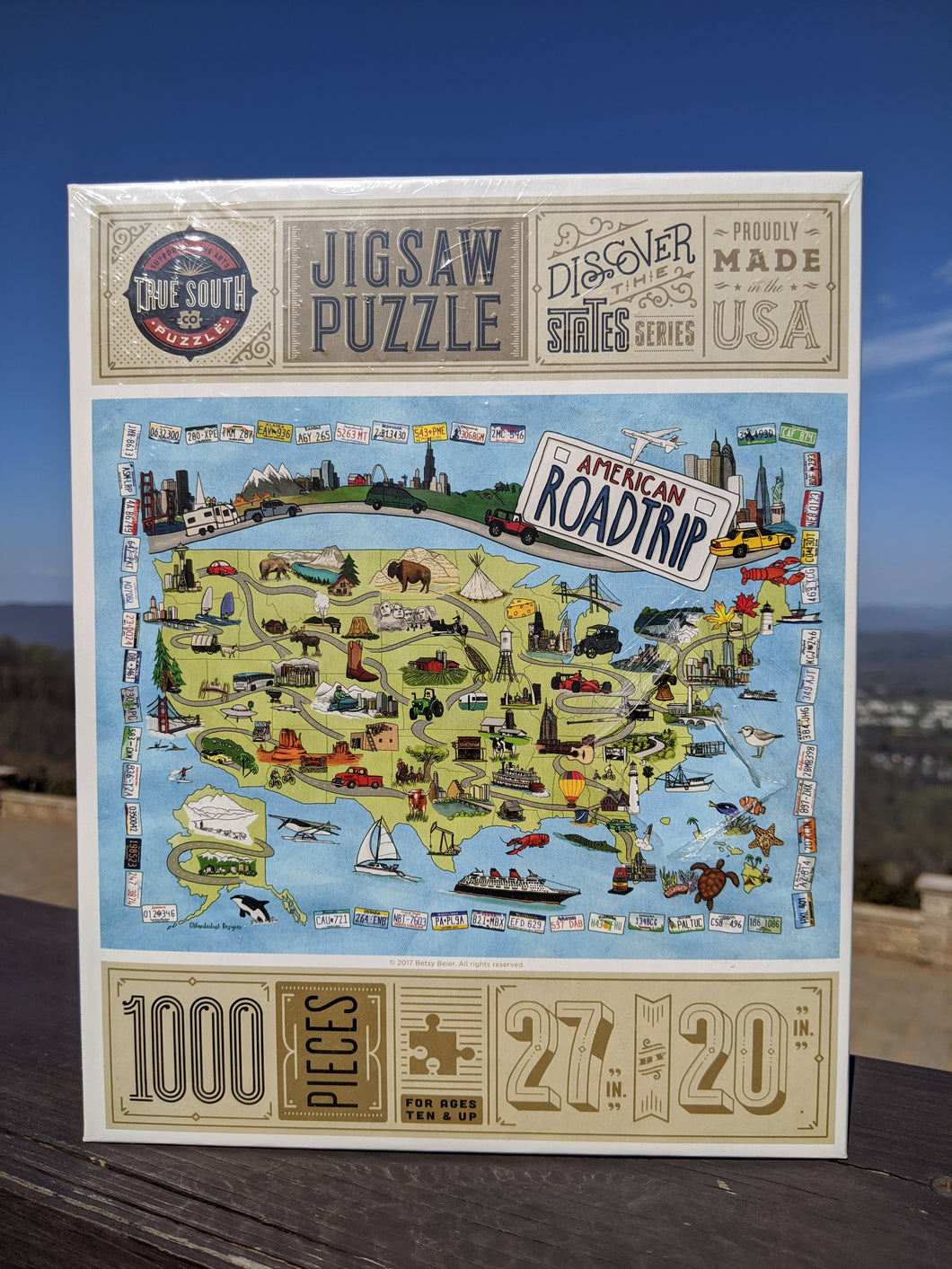American Roadtrip 1000 piece Puzzle