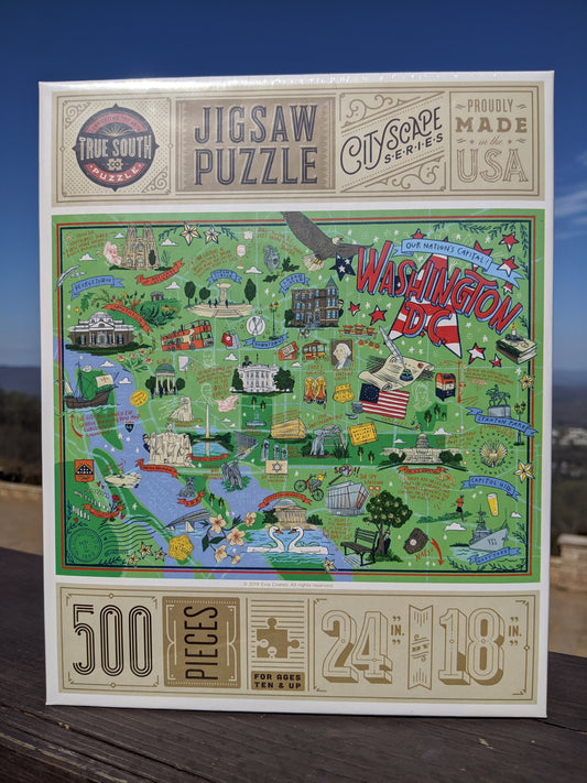Washington DC Illustrated Puzzle