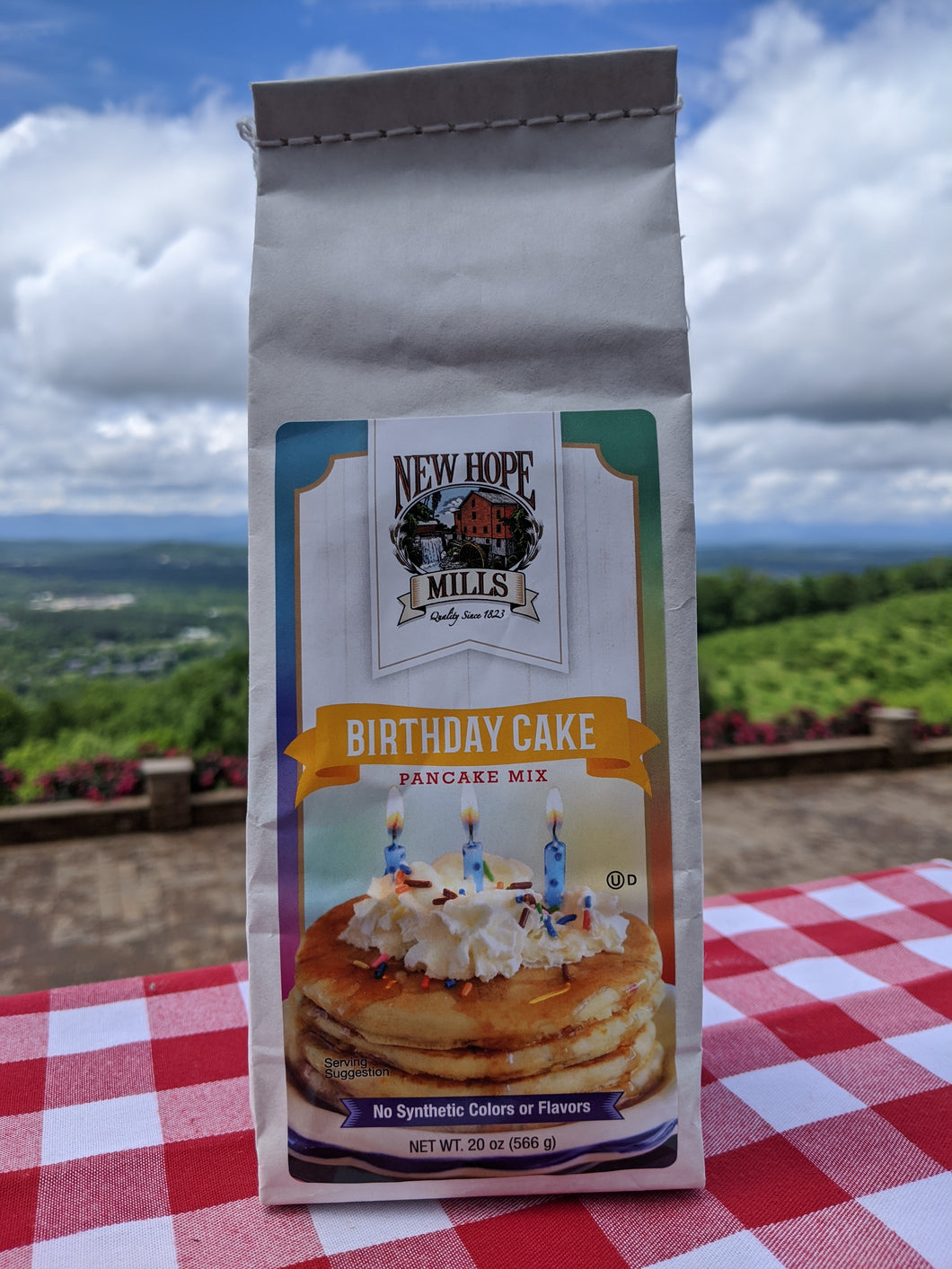 New Hope Mills Birthday Cake Pancake Mix